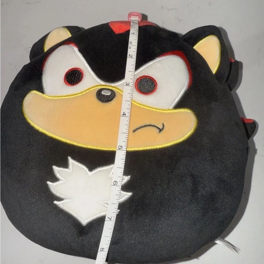 Kellytoy Squishmallow Sonic the Hedgehog Shadow Plush Toy Black 8